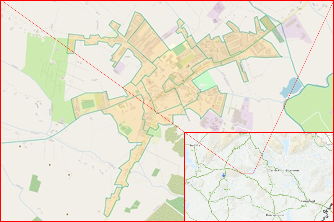 Town in context